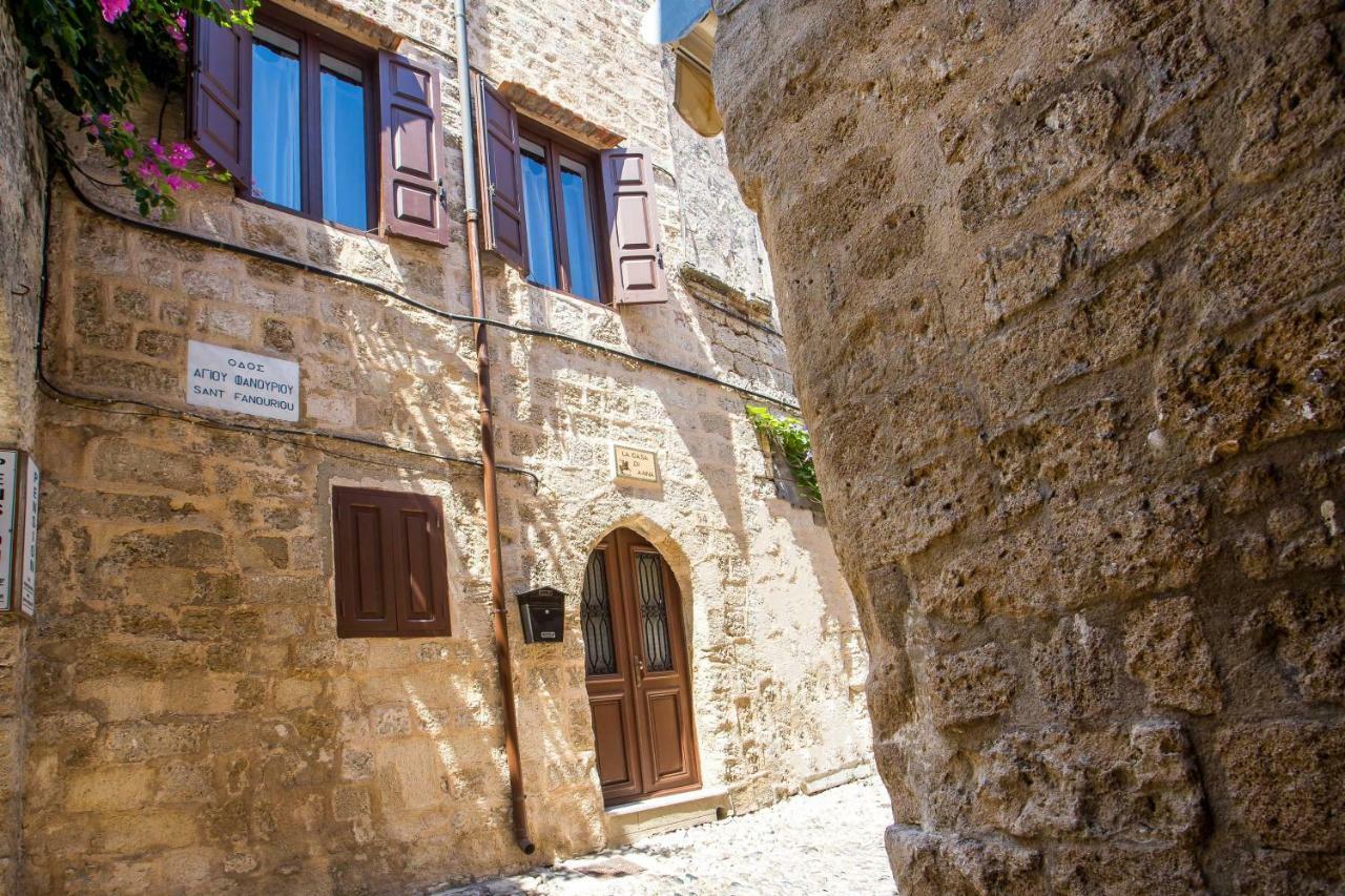 La Casa Di Anna Apartment Rhodes City Bagian luar foto